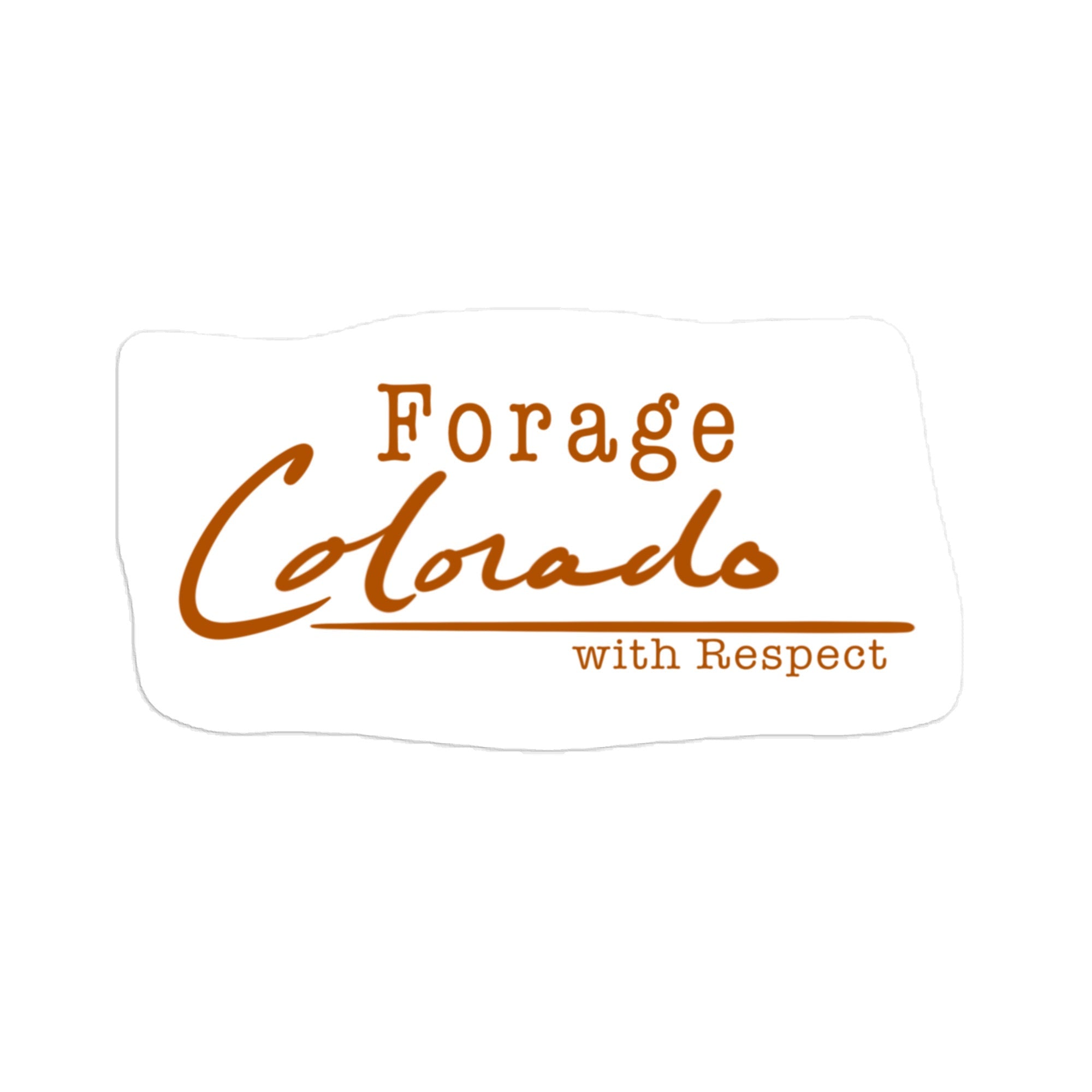 Forage With Respect State Logo Decals